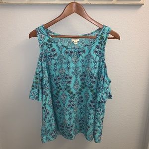 St. Johns Bay Cold Shoulder Blouse